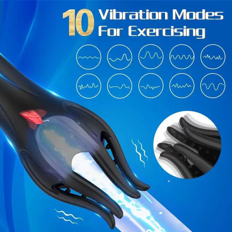Silicone Vibrating Male Stroker