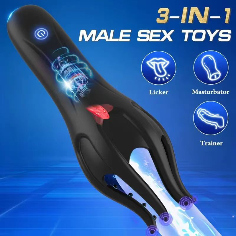 Silicone Vibrating Male Stroker
