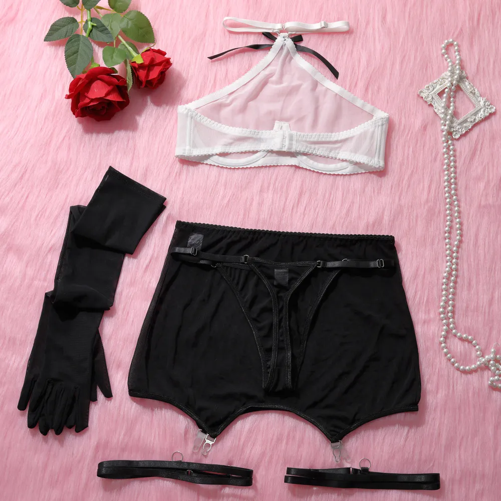 Monochrome Mesh Set