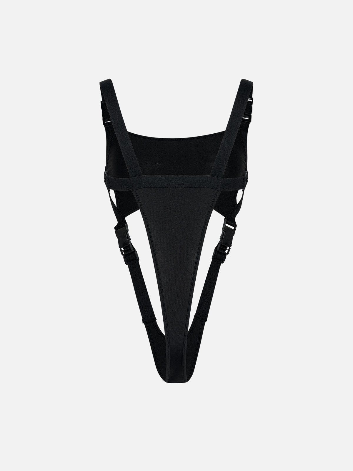 [Eye Of Moon] NEV Woven Ribbon Cut-Out Bodysuit