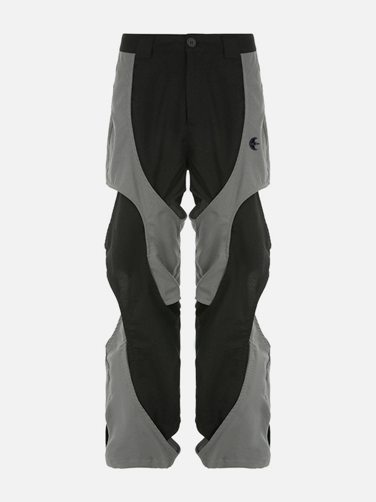 NEV Cut Out Patchwork Pants