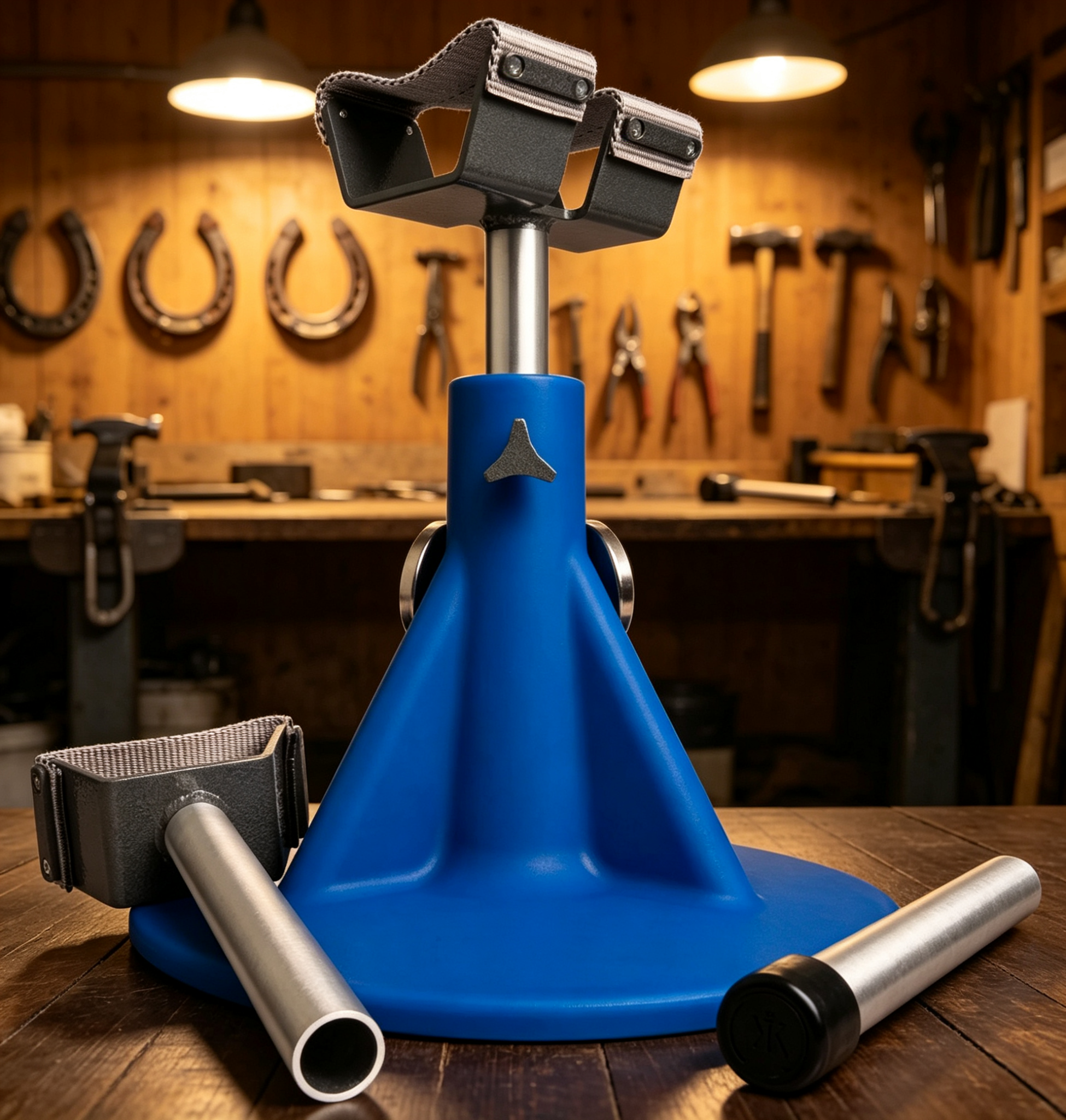 Adjustable Horse Hoof Stand 