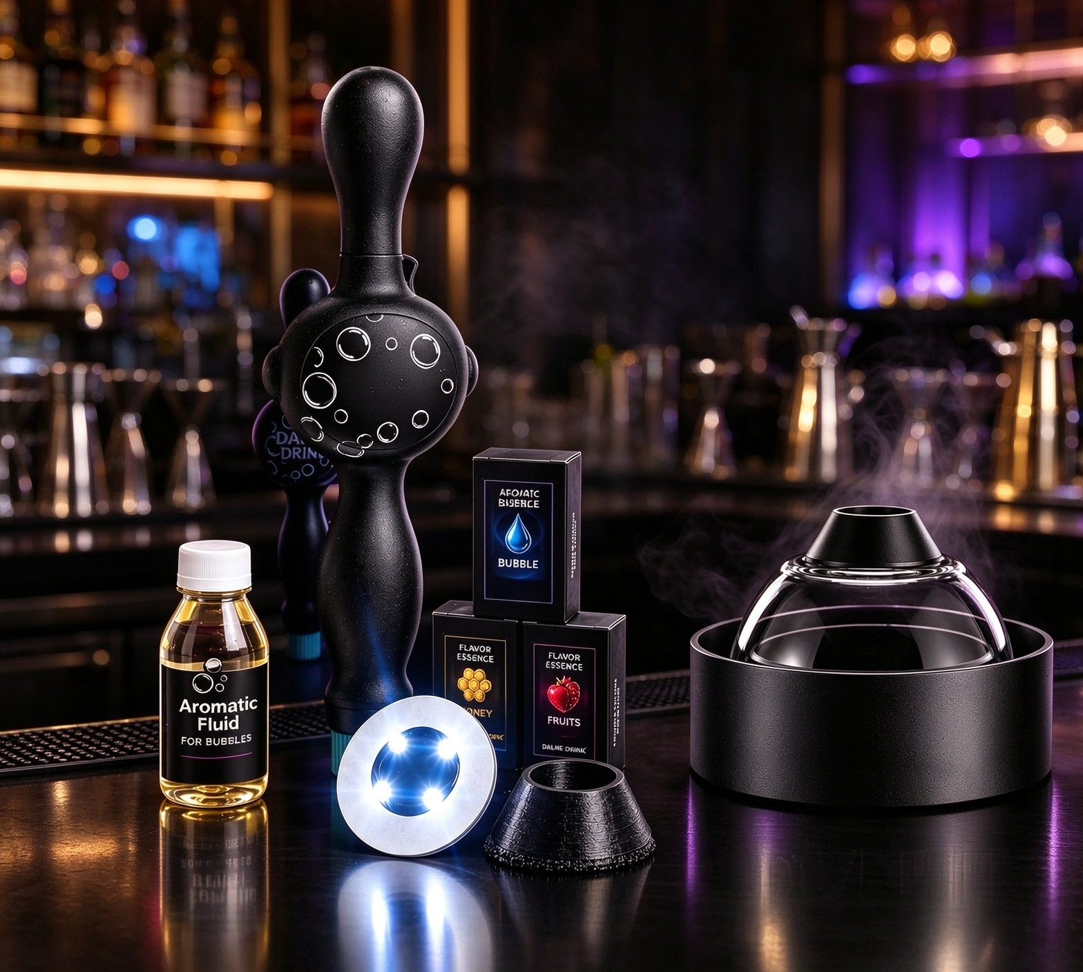 Aromatic Bubble Gun Kit – Elevate Drinks & Food Presentation