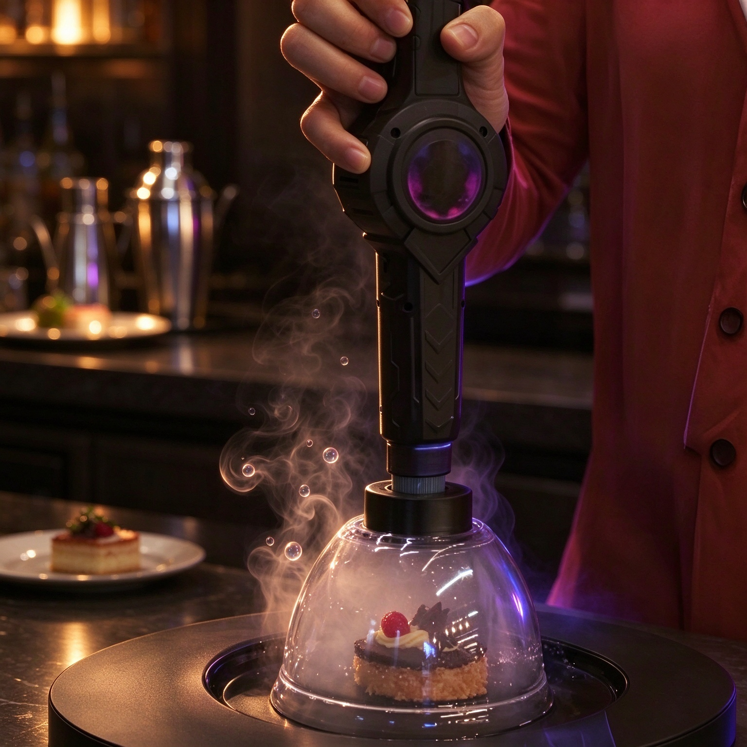 Aromatic Bubble Gun Kit – Elevate Drinks & Food Presentation
