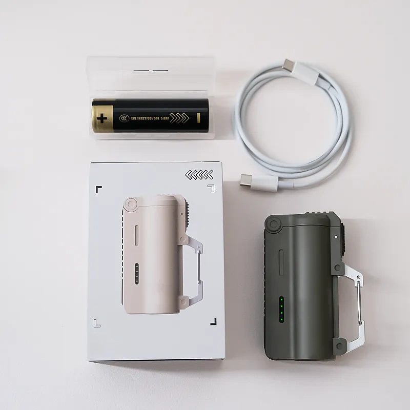 Pocket-Sized 2-in-1 Charger & Power Bank – Instant Power On the Go