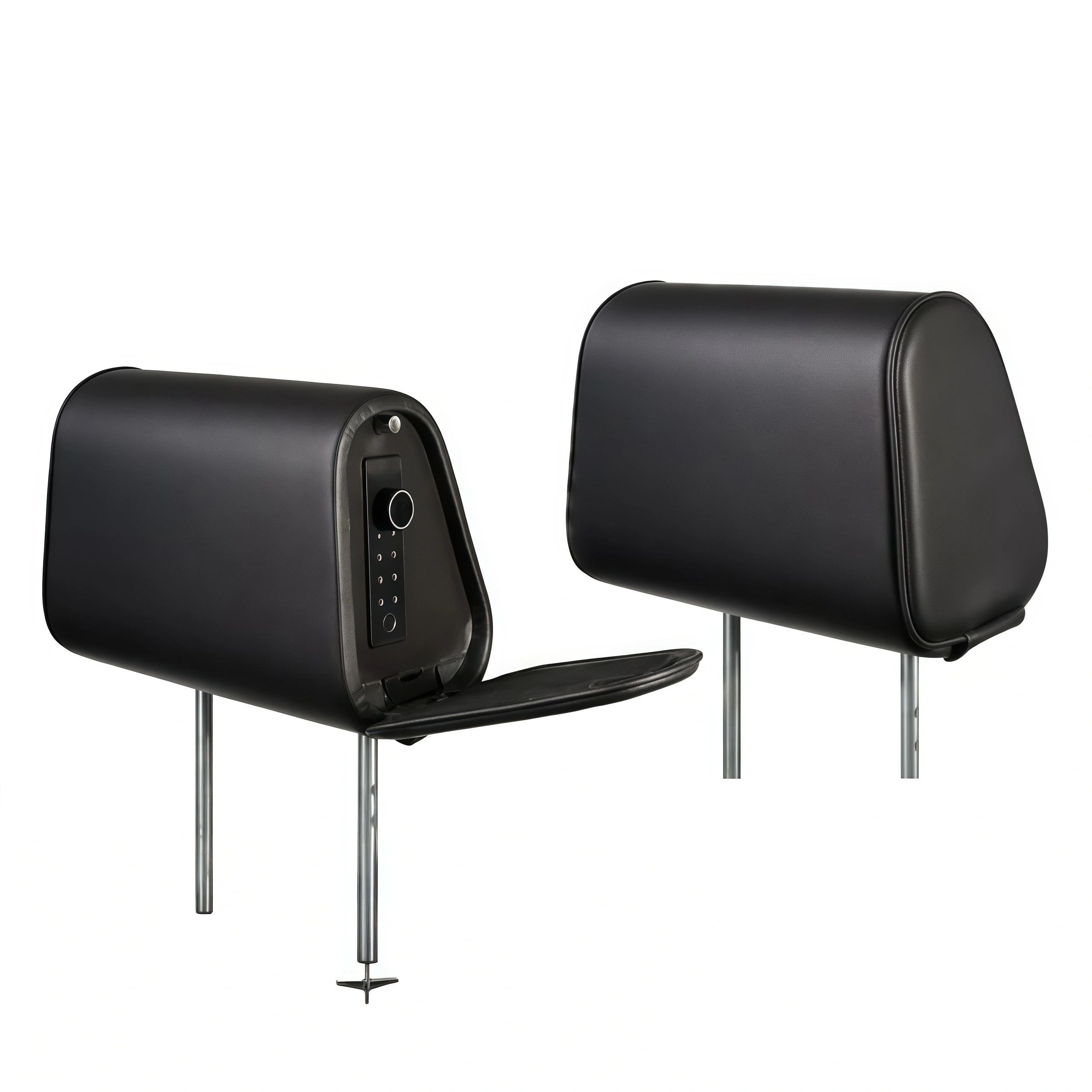 Vehicle Headrest Safe – Concealed Storage with Key & Combination Lock Protection