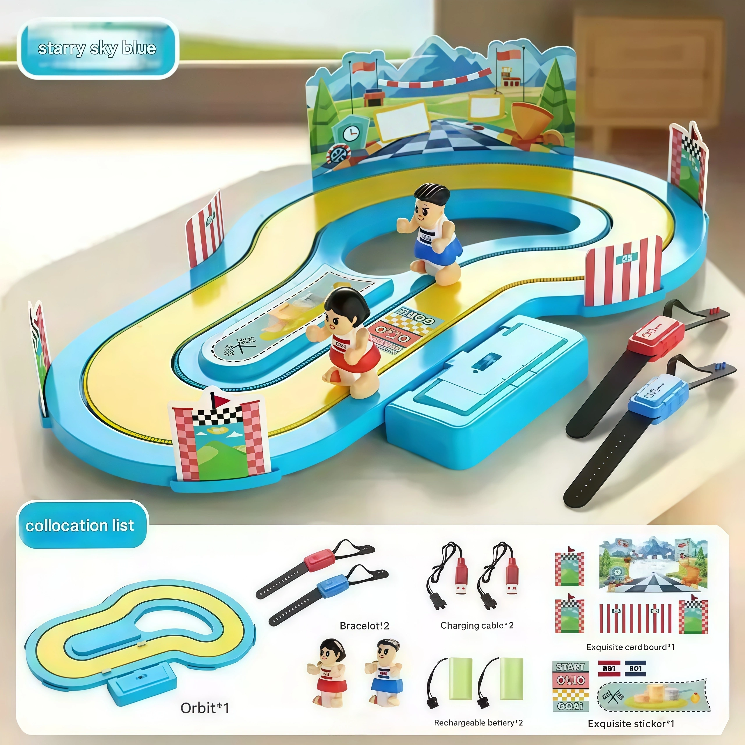 Motion-Sensing Fitness Treadmill – Engaging Play for Kids