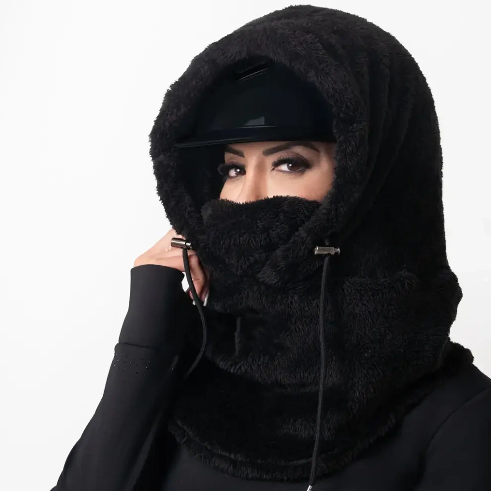 Winter Hooded Mask Scarf – Never Cold Again