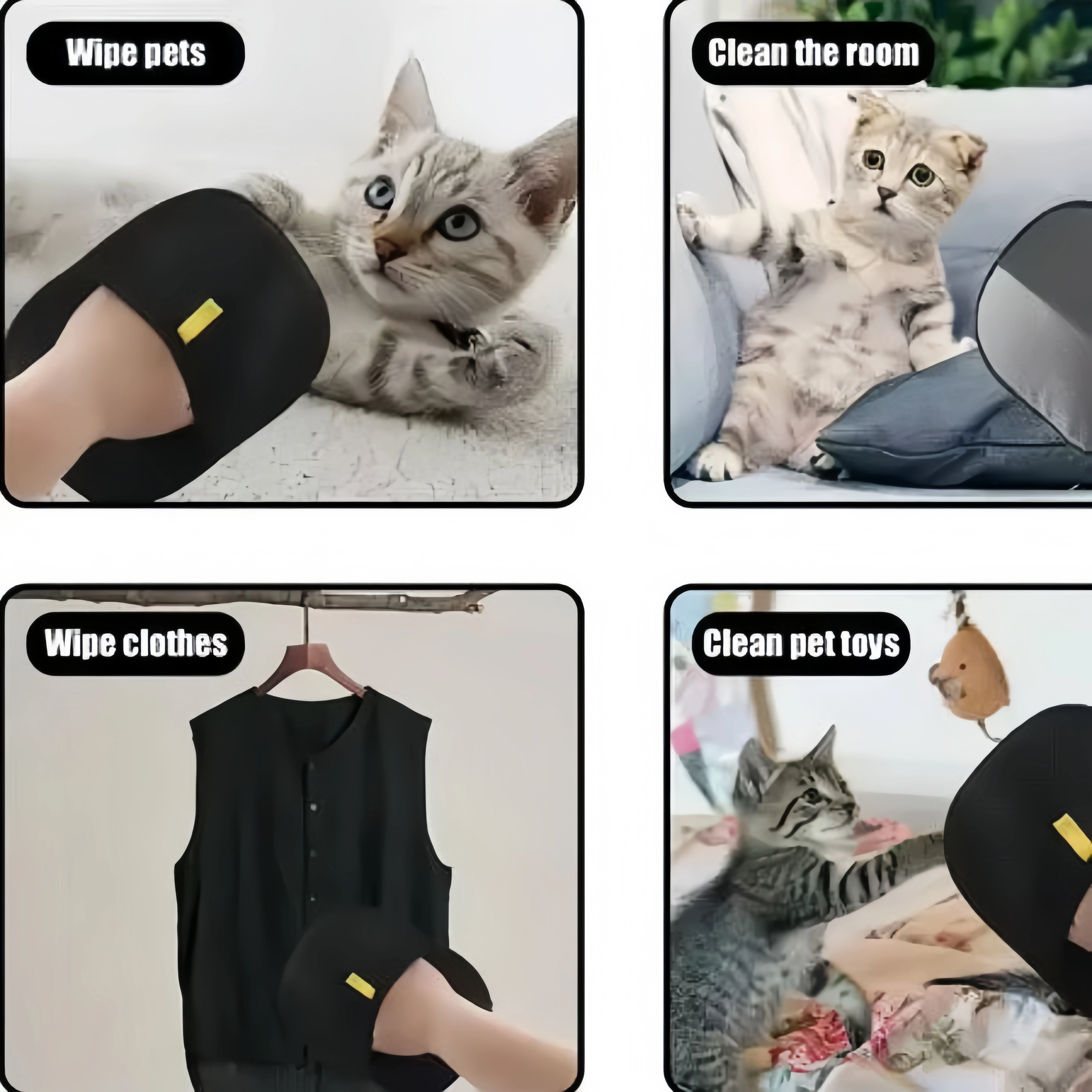 Pet Hair Removal Glove - Say Goodbye to Hair Problems!