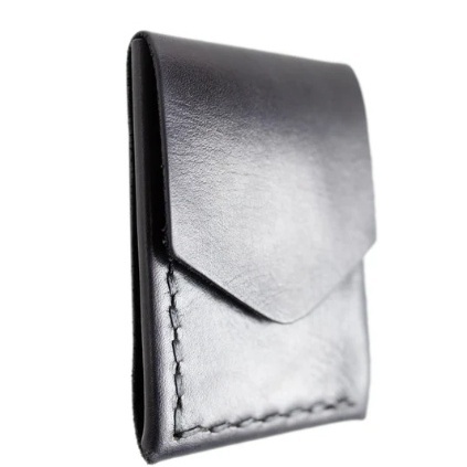 Full-Grain Leather Vertical Wallet – Minimalist Style, Maximum Durability