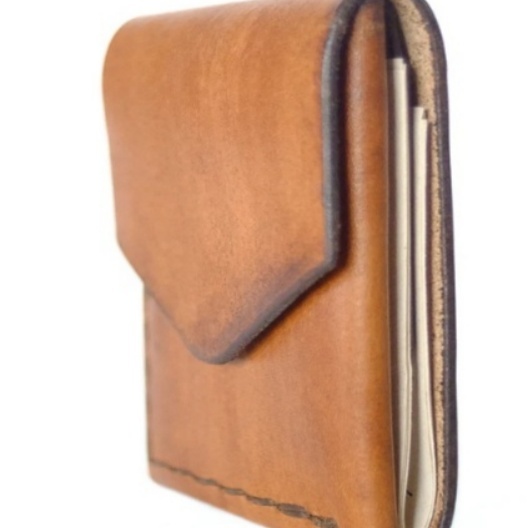 Full-Grain Leather Vertical Wallet – Minimalist Style, Maximum Durability