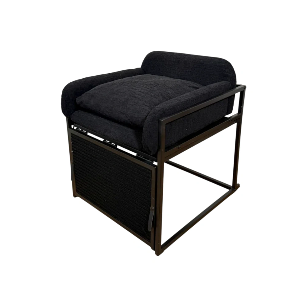 Pet Office Chair with Built-In Ramp – Joint-Friendly Elevated Comfort