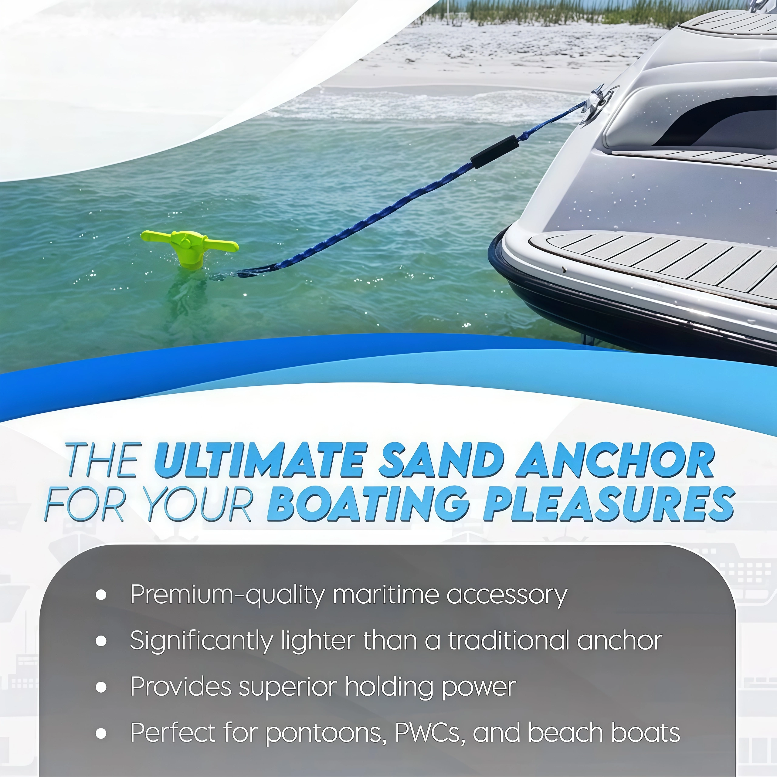 Compact Watercraft Anchor – Fast Deployment, Reliable Grip Every Time
