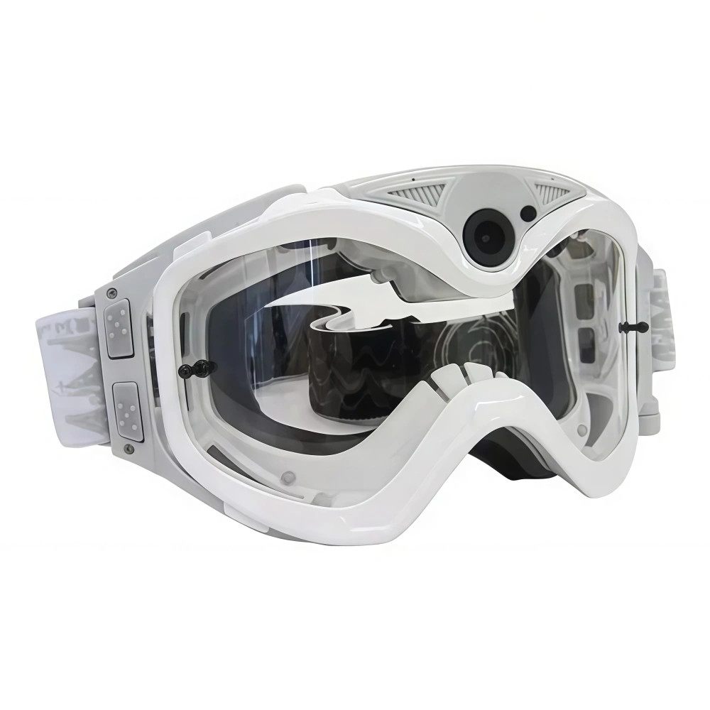 Motocross Goggles with Built-In Camera – Instant One-Touch POV Video Recording for Every Ride