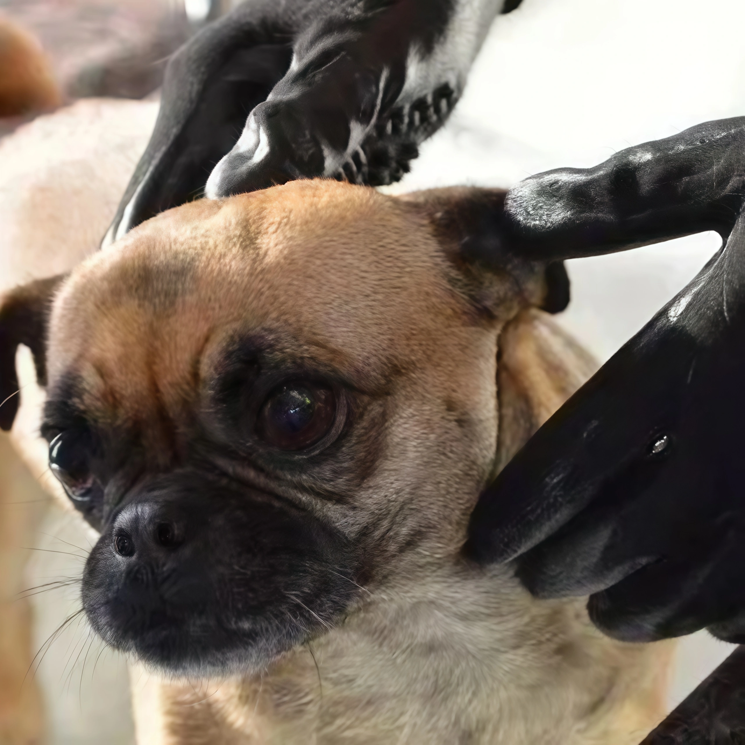 Soft Grooming Bath Glove – Stress-Free Shedding & Massage Tool for All Animals