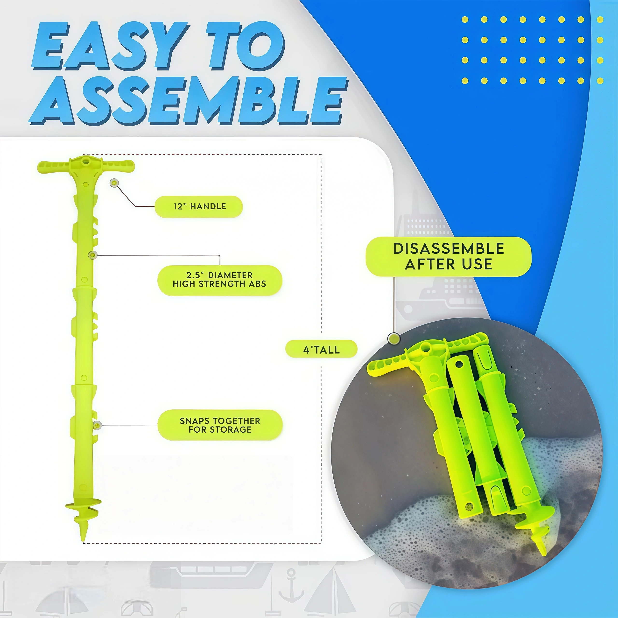 Compact Watercraft Anchor – Fast Deployment, Reliable Grip Every Time