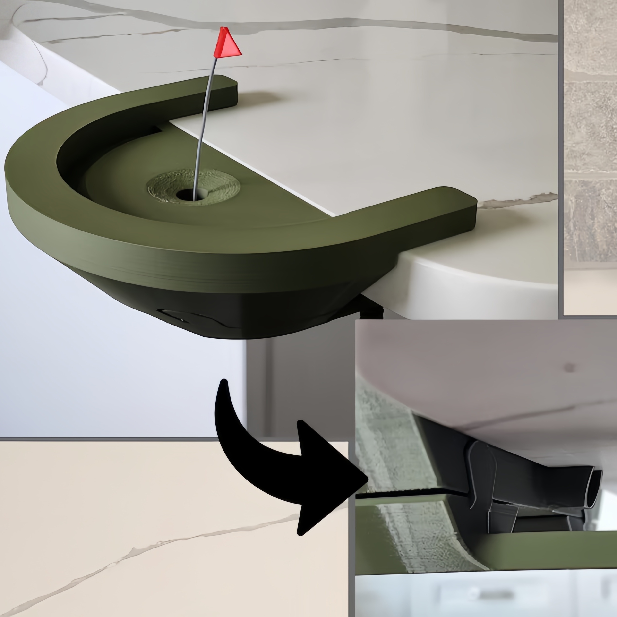 Tabletop Golf Putting Game - Desk Stress Relief Sports Toy