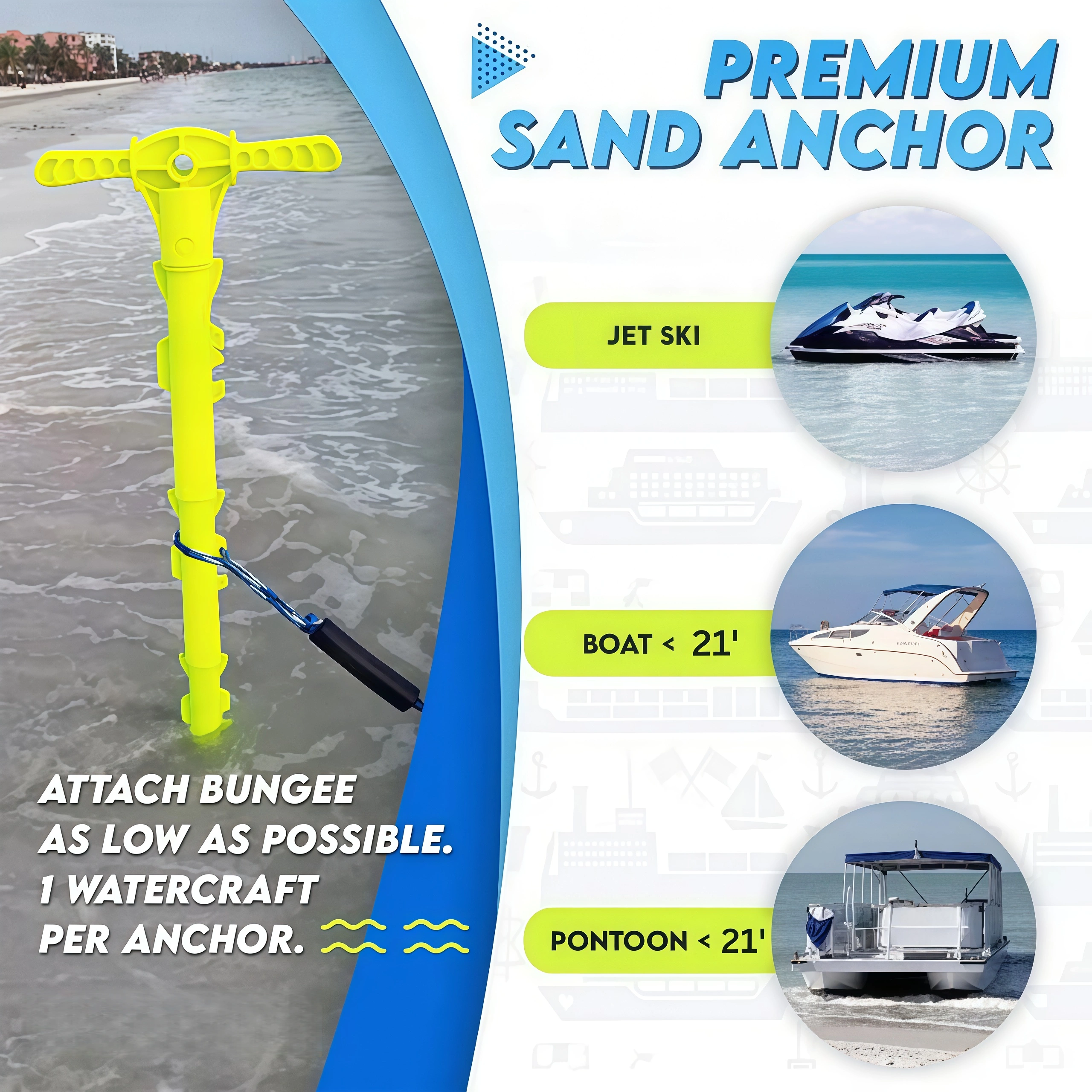 Compact Watercraft Anchor – Fast Deployment, Reliable Grip Every Time