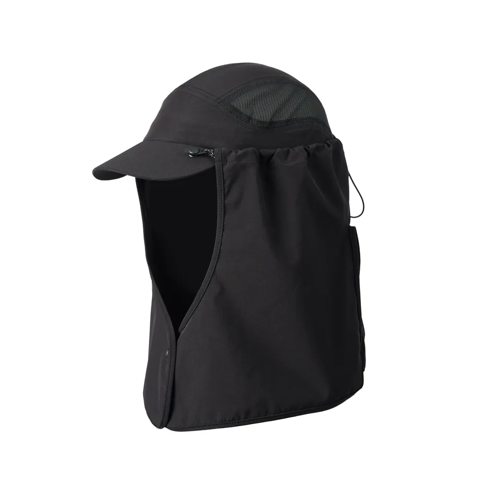 Running Sun Cap with Detachable Sun Cape