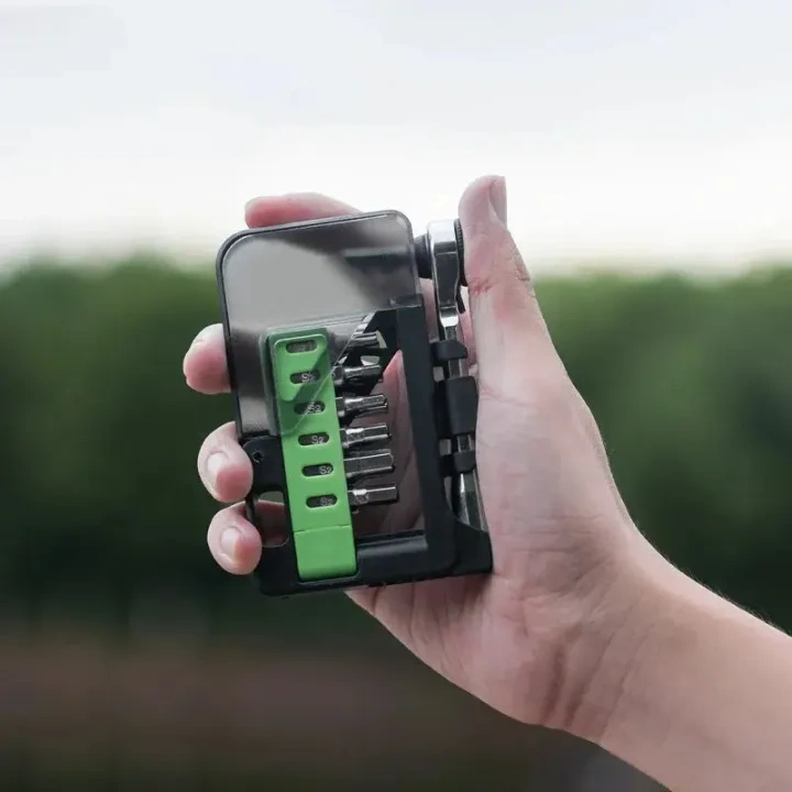 Bicycle Ratchet Wrench Repair Set – Mini Portable Multi-Tool Kit