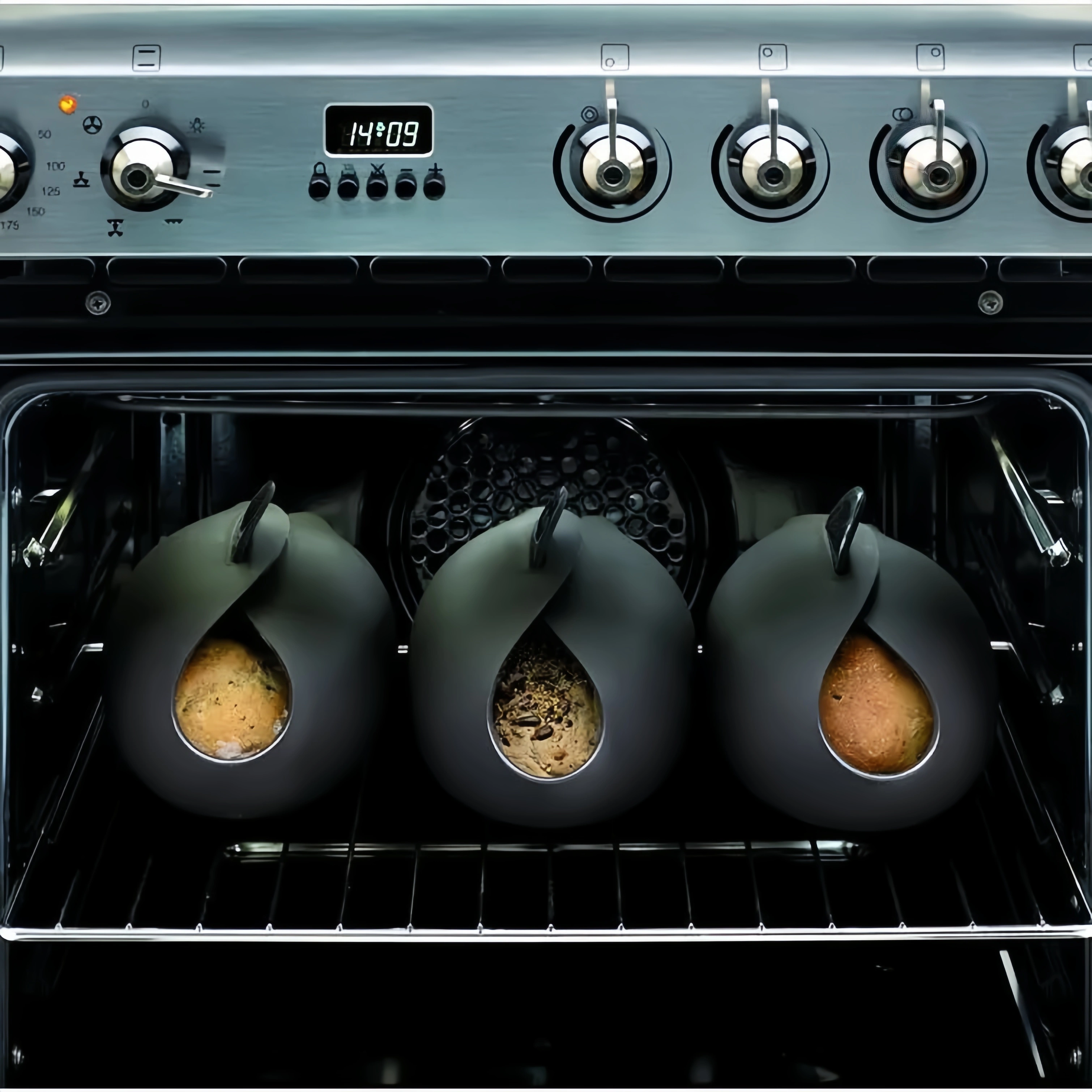 Silicone Bread Maker, 0.6L, Microwave & Dishwasher Safe, Platinum Silicone