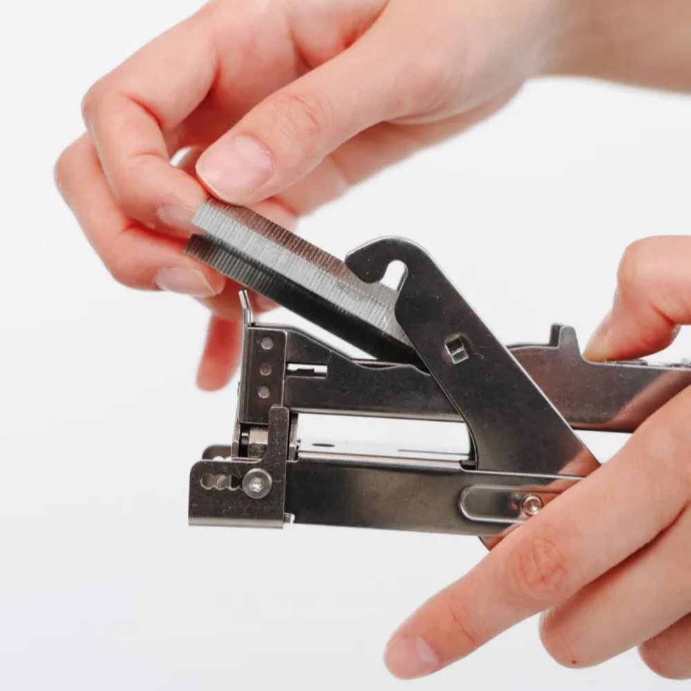 Precision Stapling Made Easy – Handcrafted Angled Stapler for Tight Spaces