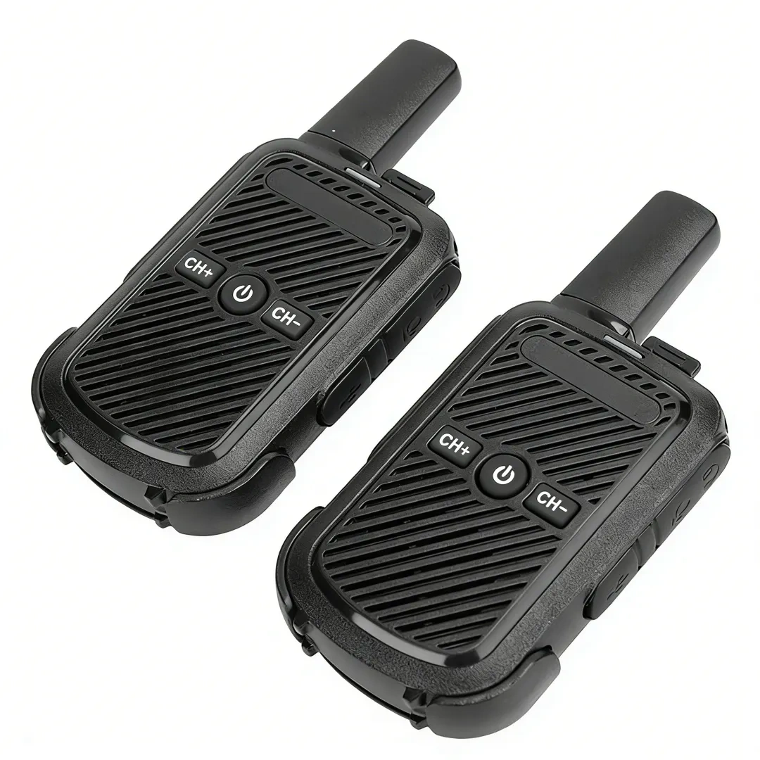 Two-Way Radio Set – With USB Charger, Ideal for Short Trips, Camping, Hiking, and More
