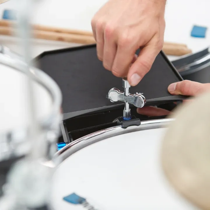 360° Adjustable Drum Platform – Mount, Position & Play with Ease