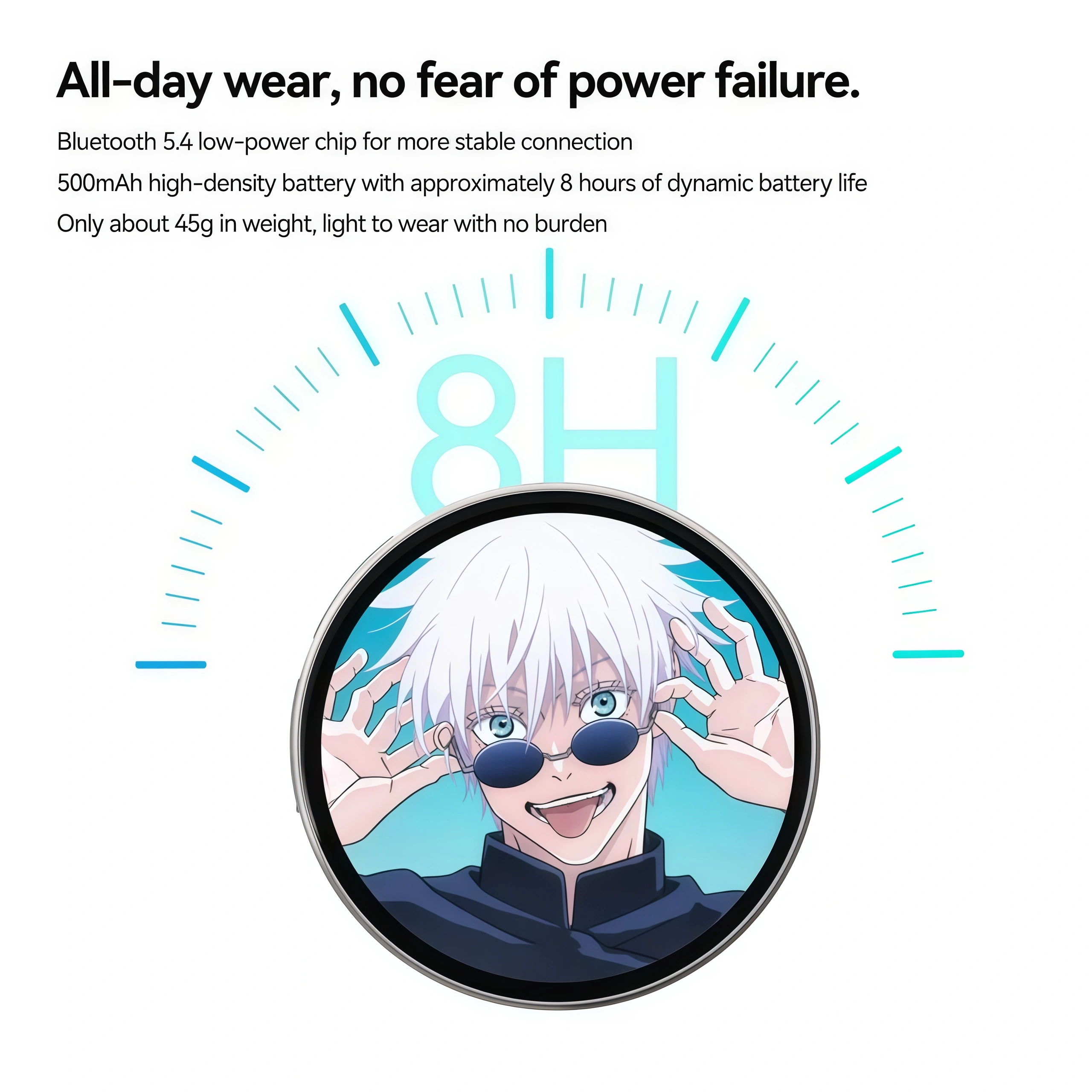 Digital Display Badge – Customizable Touchscreen Pin for Photos, GIFs, and Animations