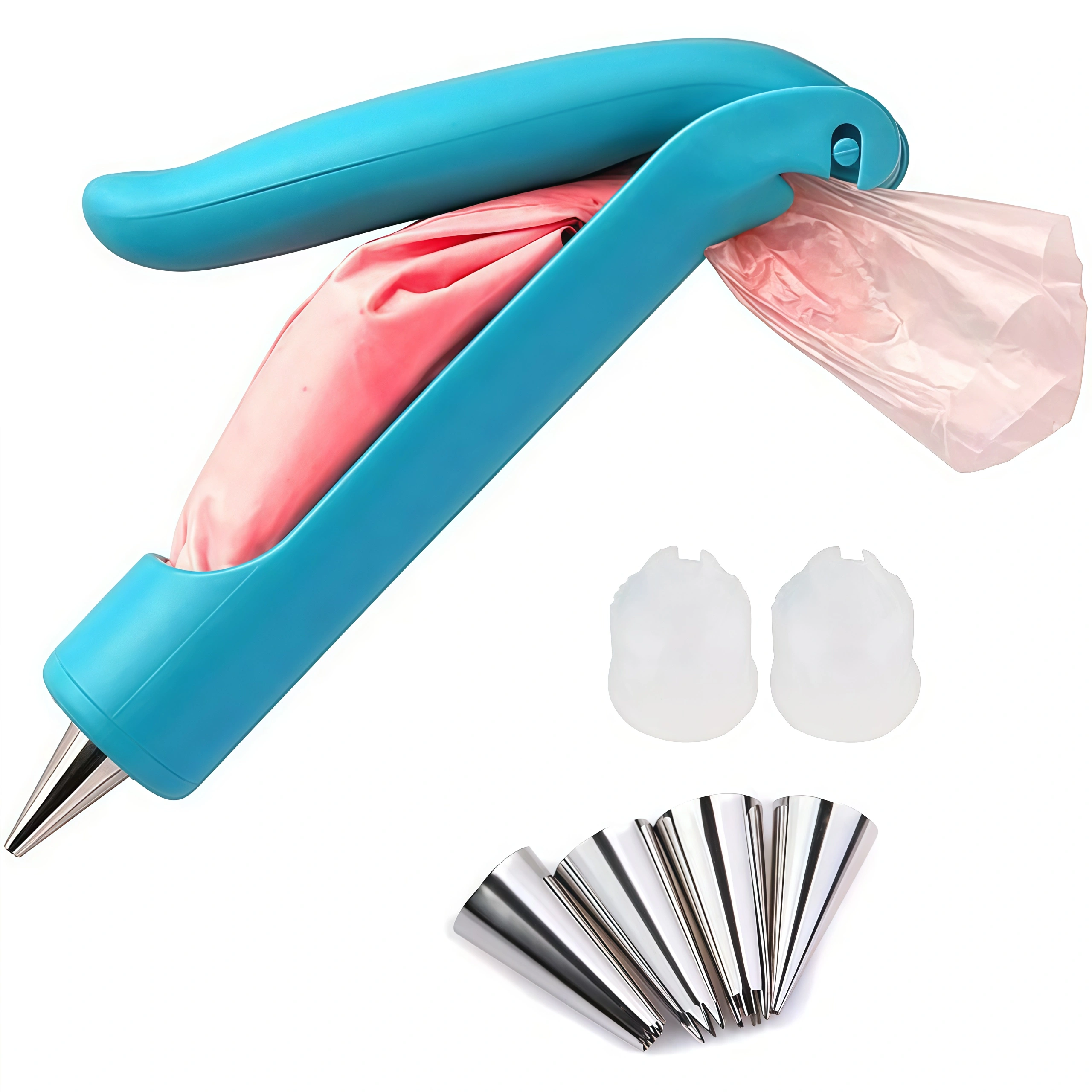 DIY Cake Decoration Pen Set with Piping Tips, Icing Bag, and Fondant Tools for Cake, Cookie