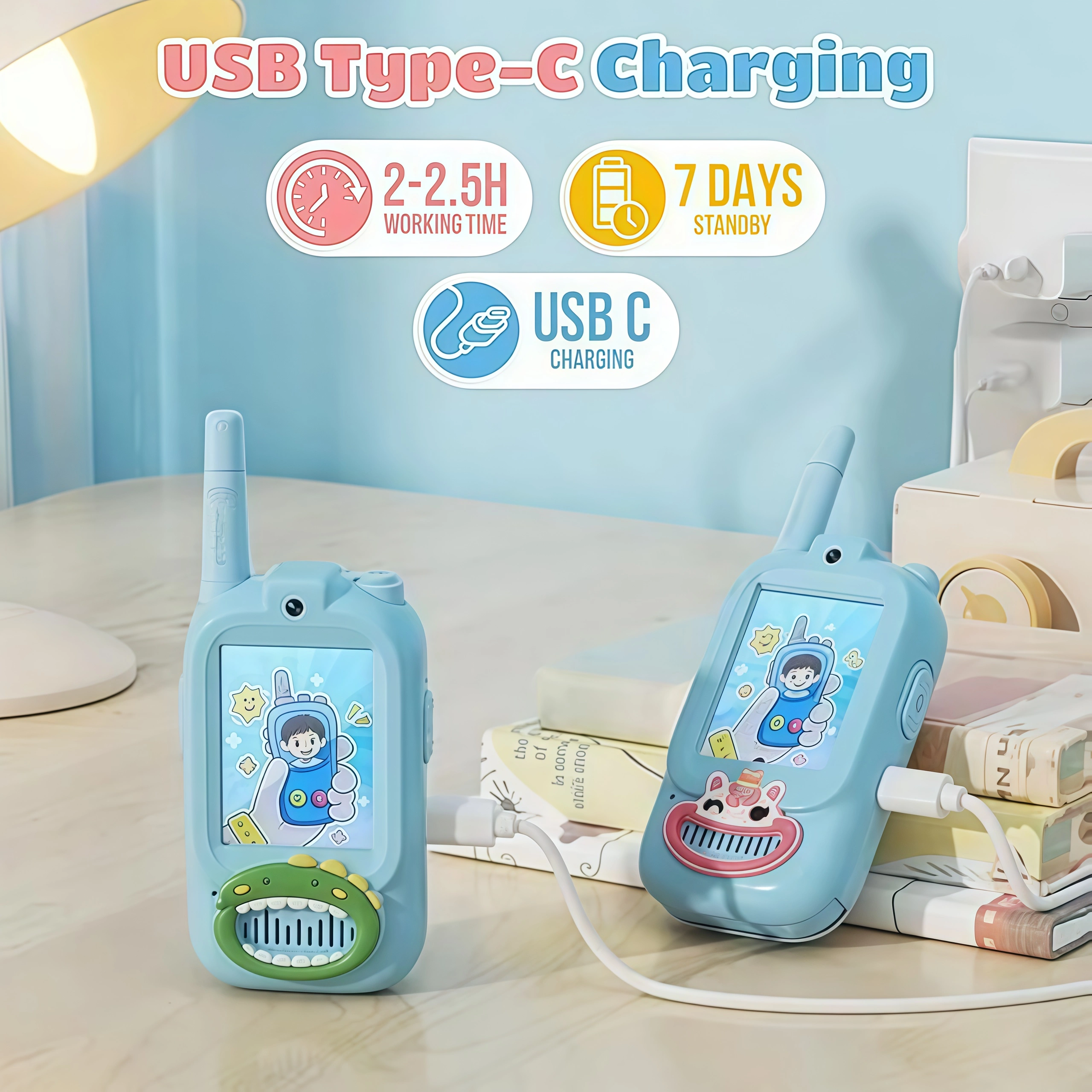Children's video walkie-talkie