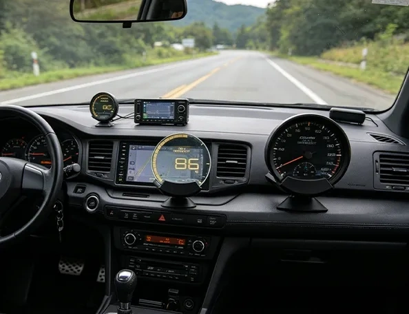 Transparent Car Display Screen – Futuristic Dashboard Upgrade