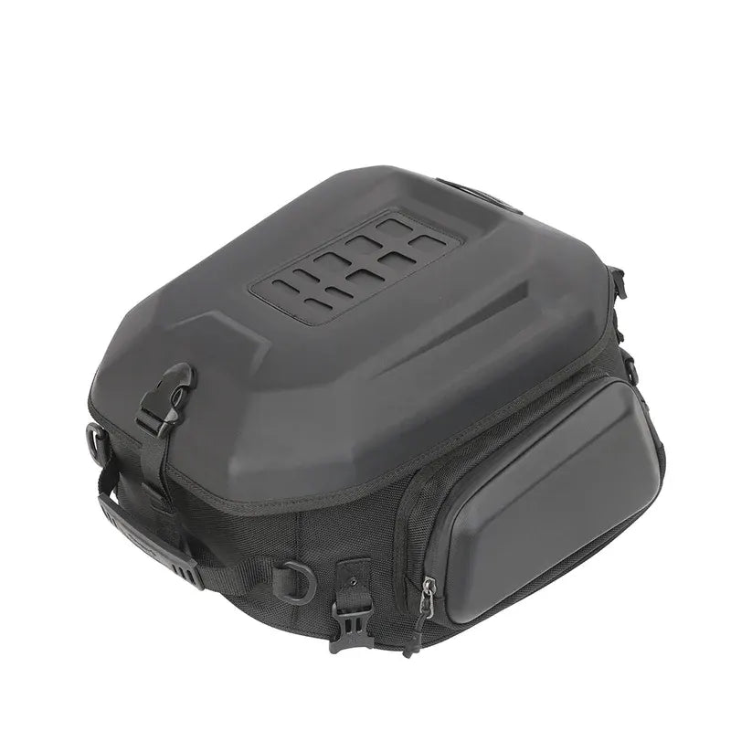 Motorcycle Tail Bag – EVA Hard Shell | Expandable 23L–35L