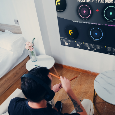 Ultra-Portable Drum System – Real Feel Drumming On the Go