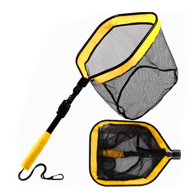 Floating fishing net with handle – foldable