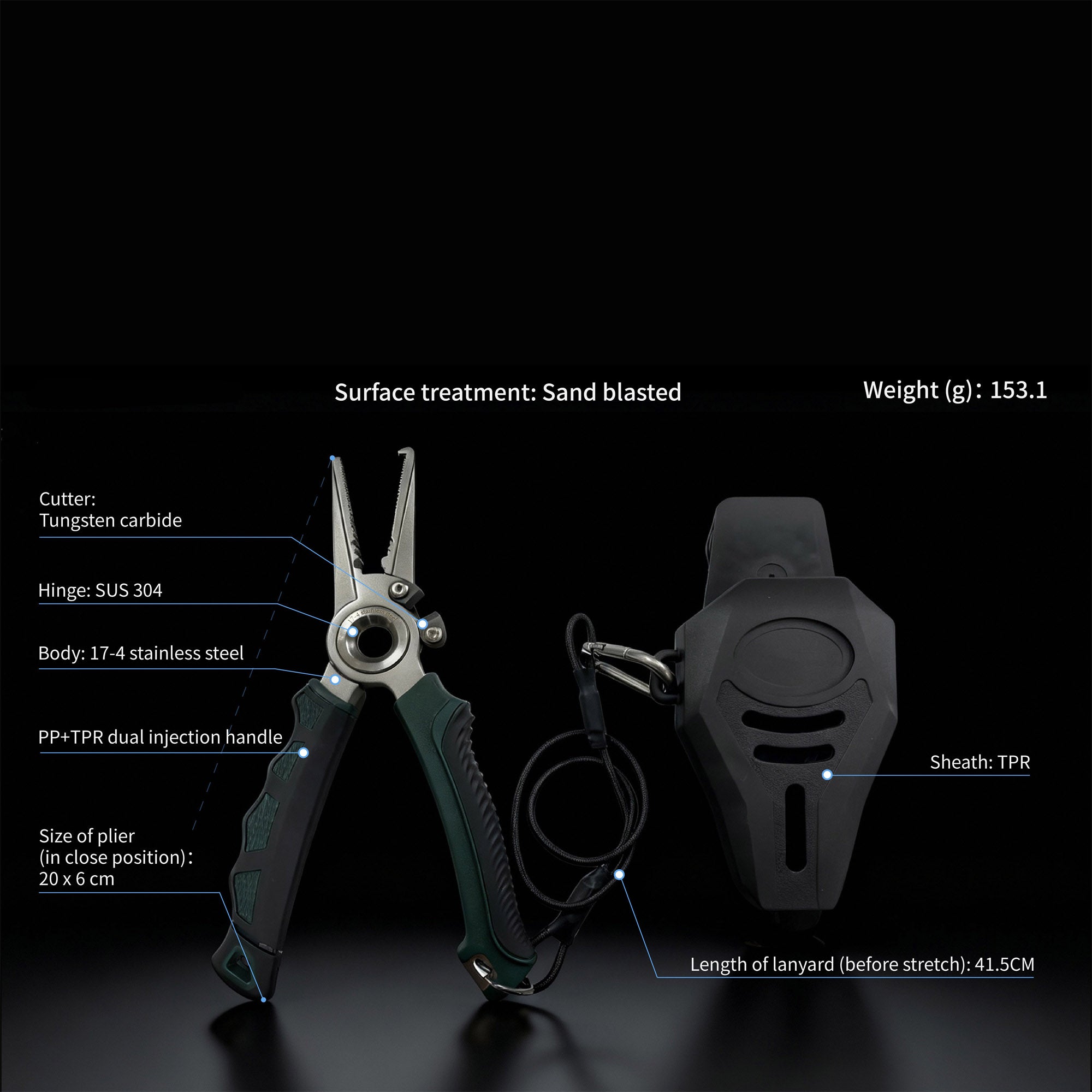 Multi-Function Fishing Pliers – The Ultimate Tool for Split Rings & Hook Removals