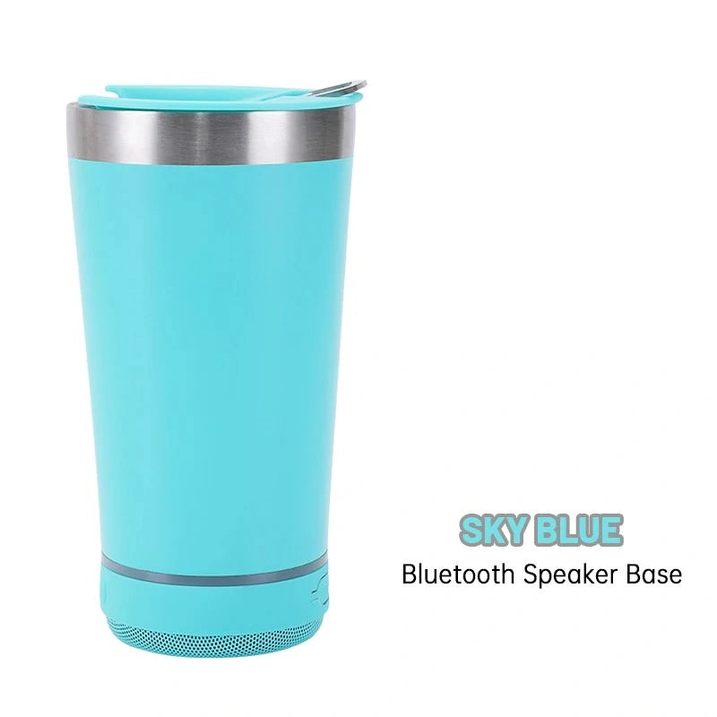 16oz Insulated Tumbler & Bluetooth Speaker for Music on the Move