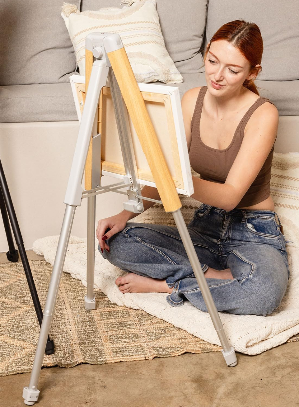 Foldable Outdoor Sketching Easel – Portable Art Studio Anywhere