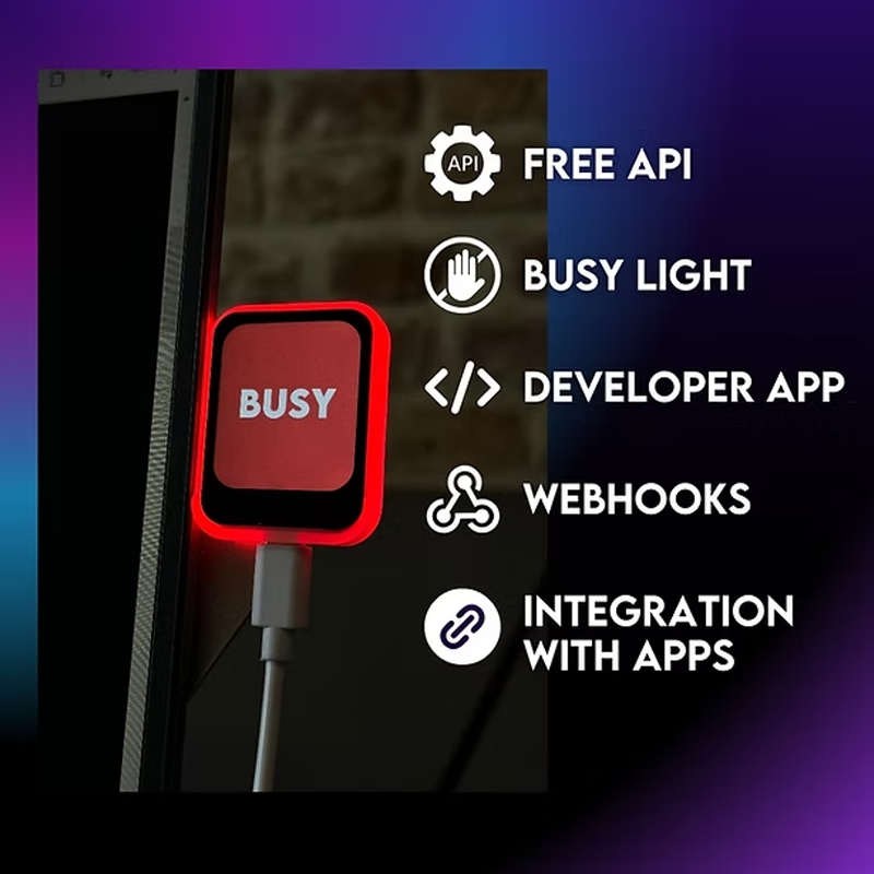 Smart Busy Status Display – Stay Focused Without Interruptions
