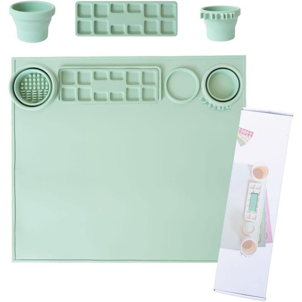 Children's Silicone Craft Mat for Painting, Clay, Slime, and DIY Projects