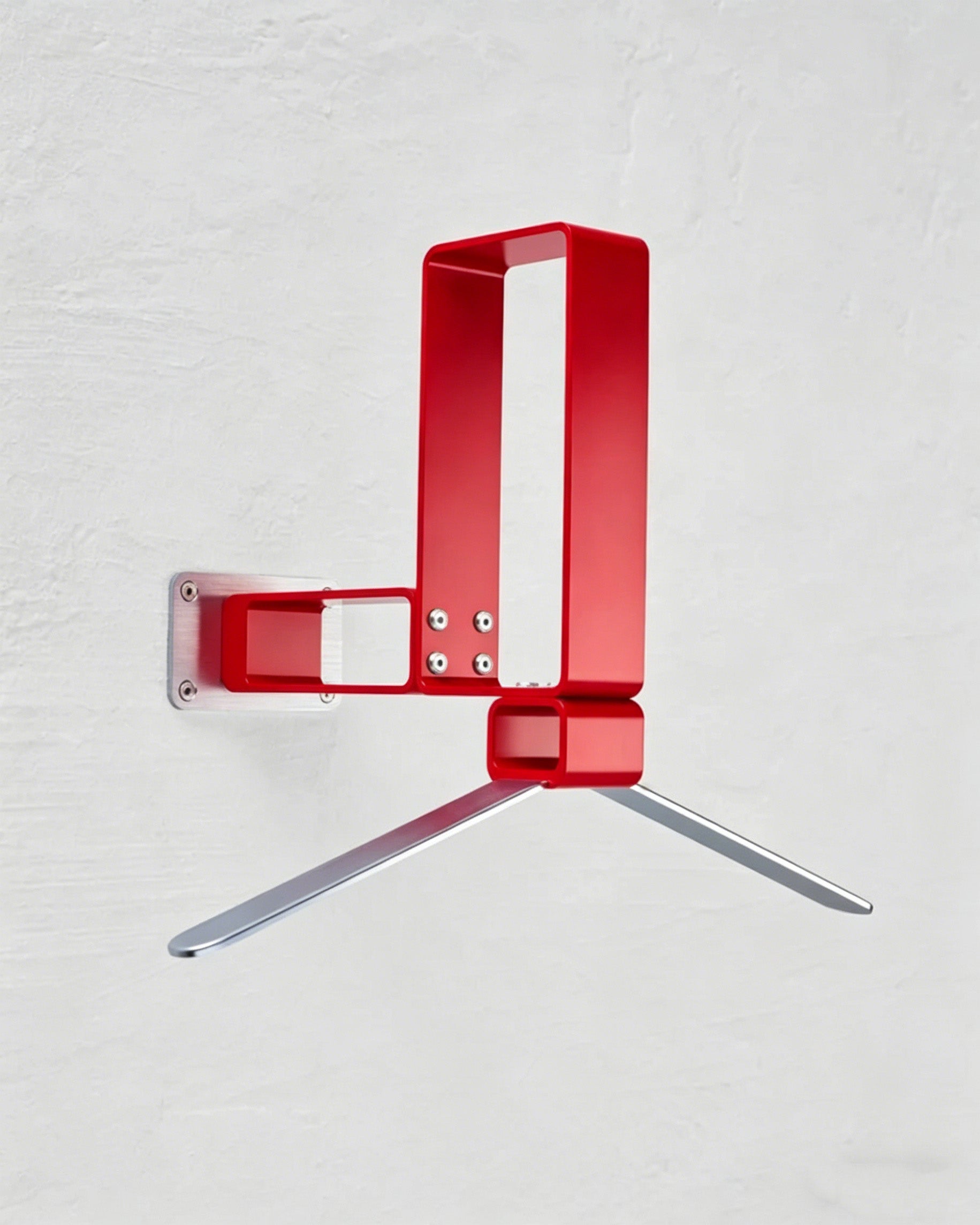 Wall-Mounted Motorcycle Equipment Rack – Space-Saving Helmet & Jacket Organizer