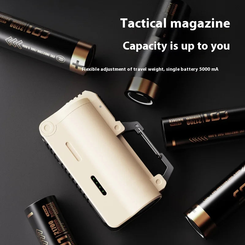 Pocket-Sized 2-in-1 Charger & Power Bank – Instant Power On the Go