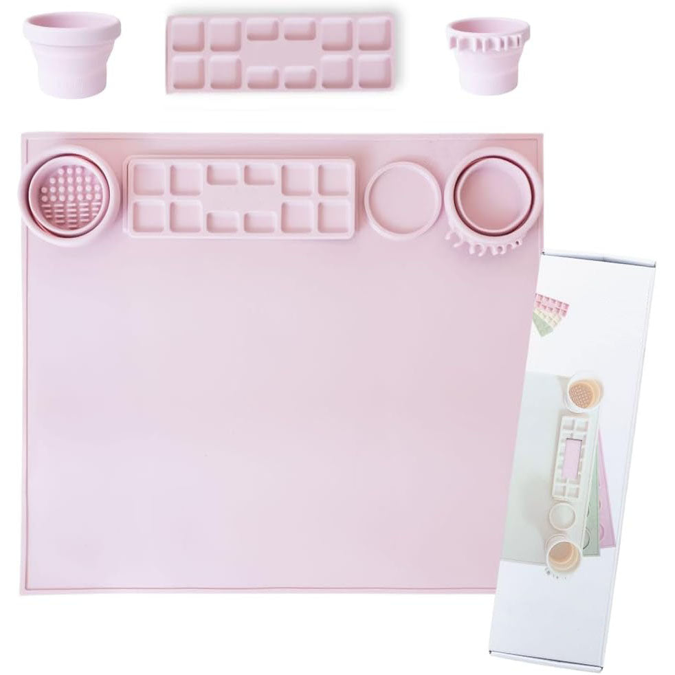 Children's Silicone Craft Mat for Painting, Clay, Slime, and DIY Projects