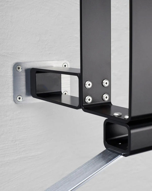 Wall-Mounted Motorcycle Equipment Rack – Space-Saving Helmet & Jacket Organizer