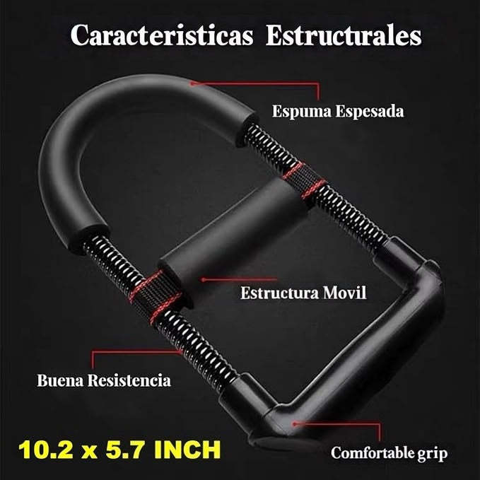 Arm strengthener - enhances hand, forearm, and grip strength