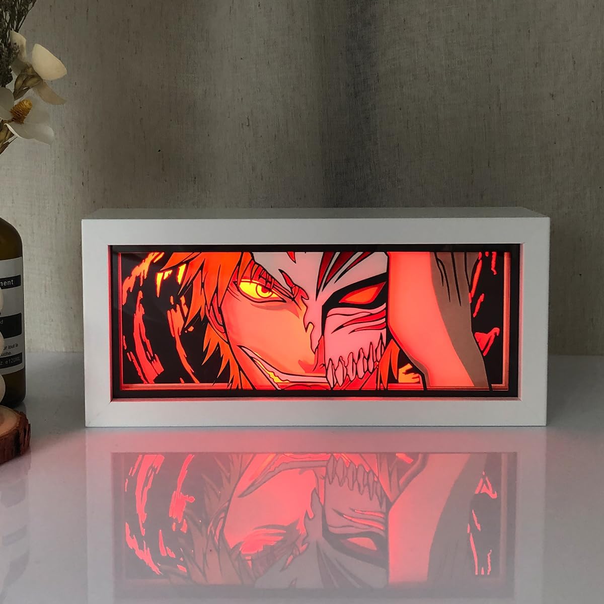Anime Shadow Box RGB LED Light | Multicolor Paper Cut-Out Animation Light