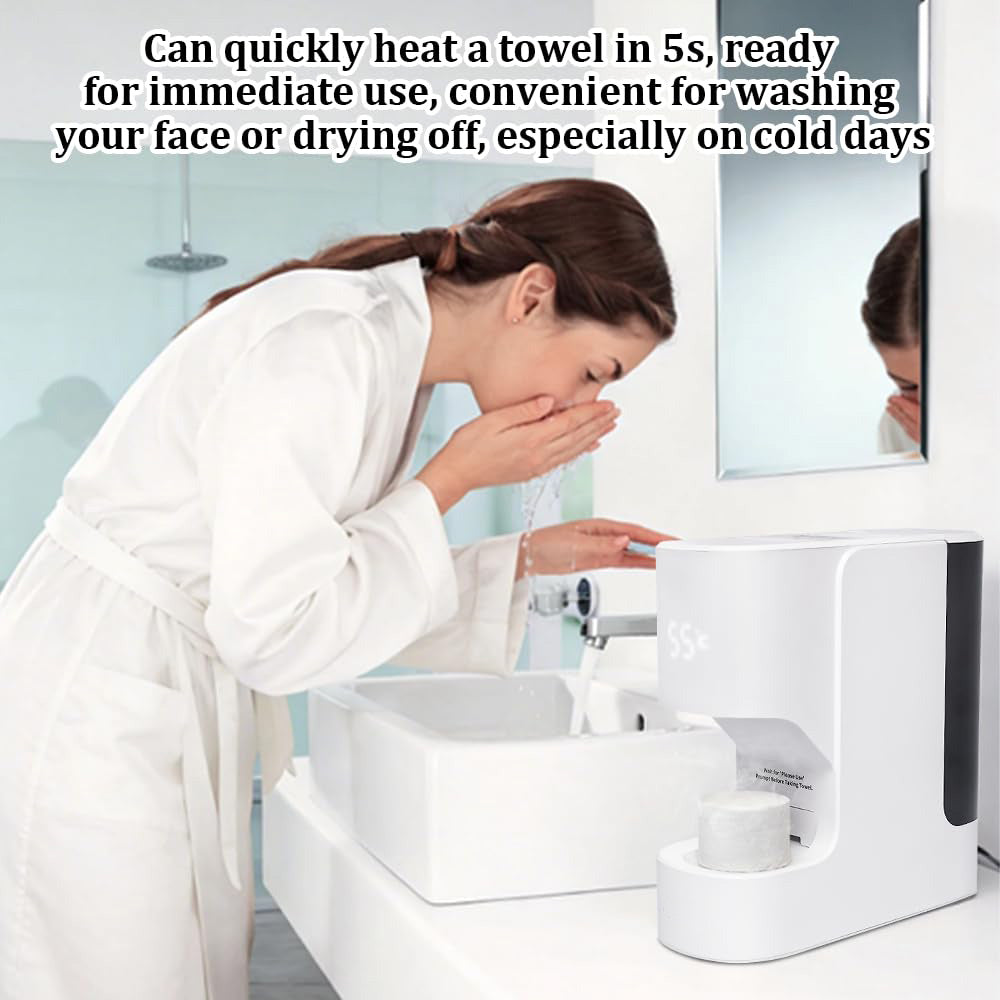 Hot Towel Dispenser – Fast Heating & Consistent 55°C Spa Experience