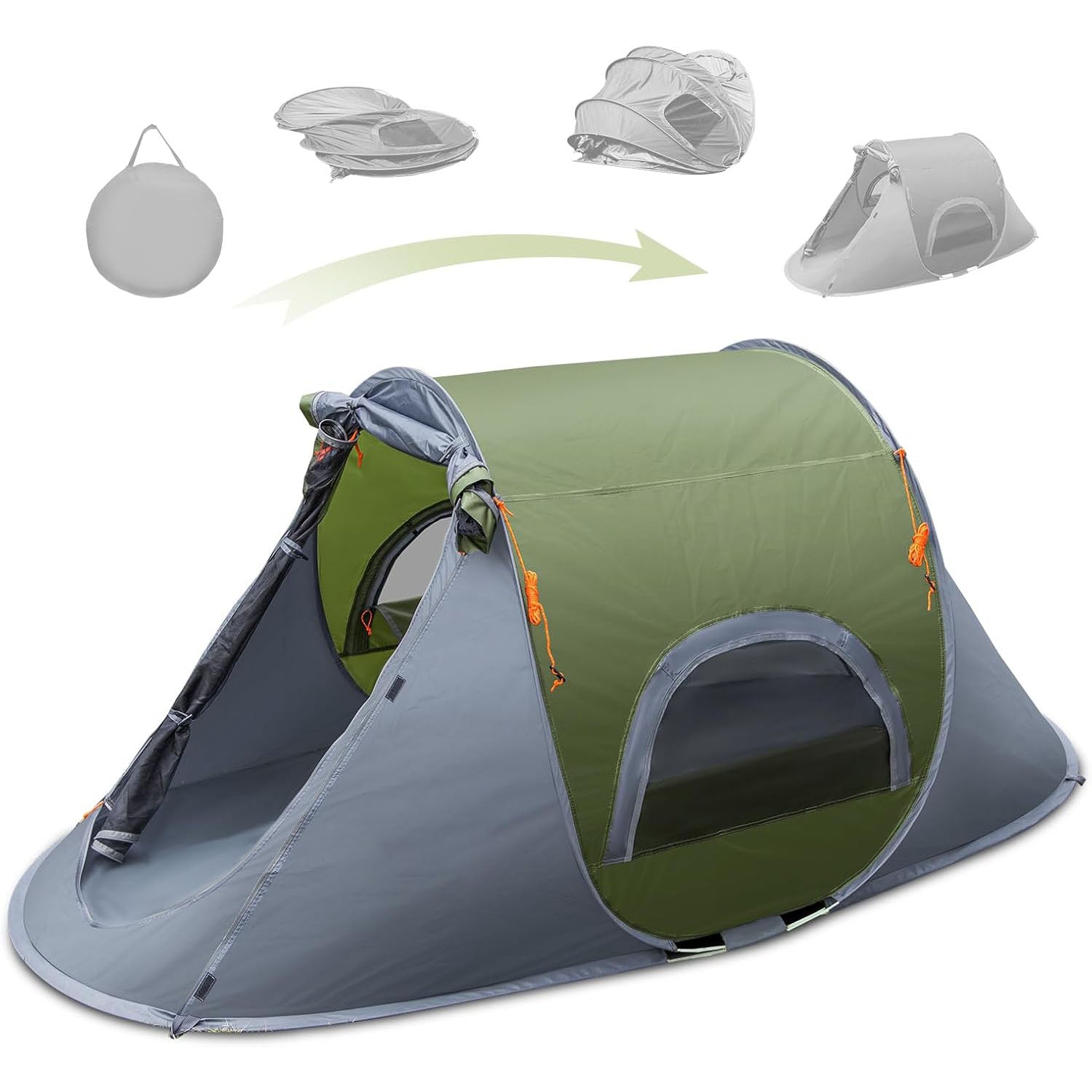 Pop-up Camping Tent for 1 Person – Instant Setup Waterproof Outdoor Tent