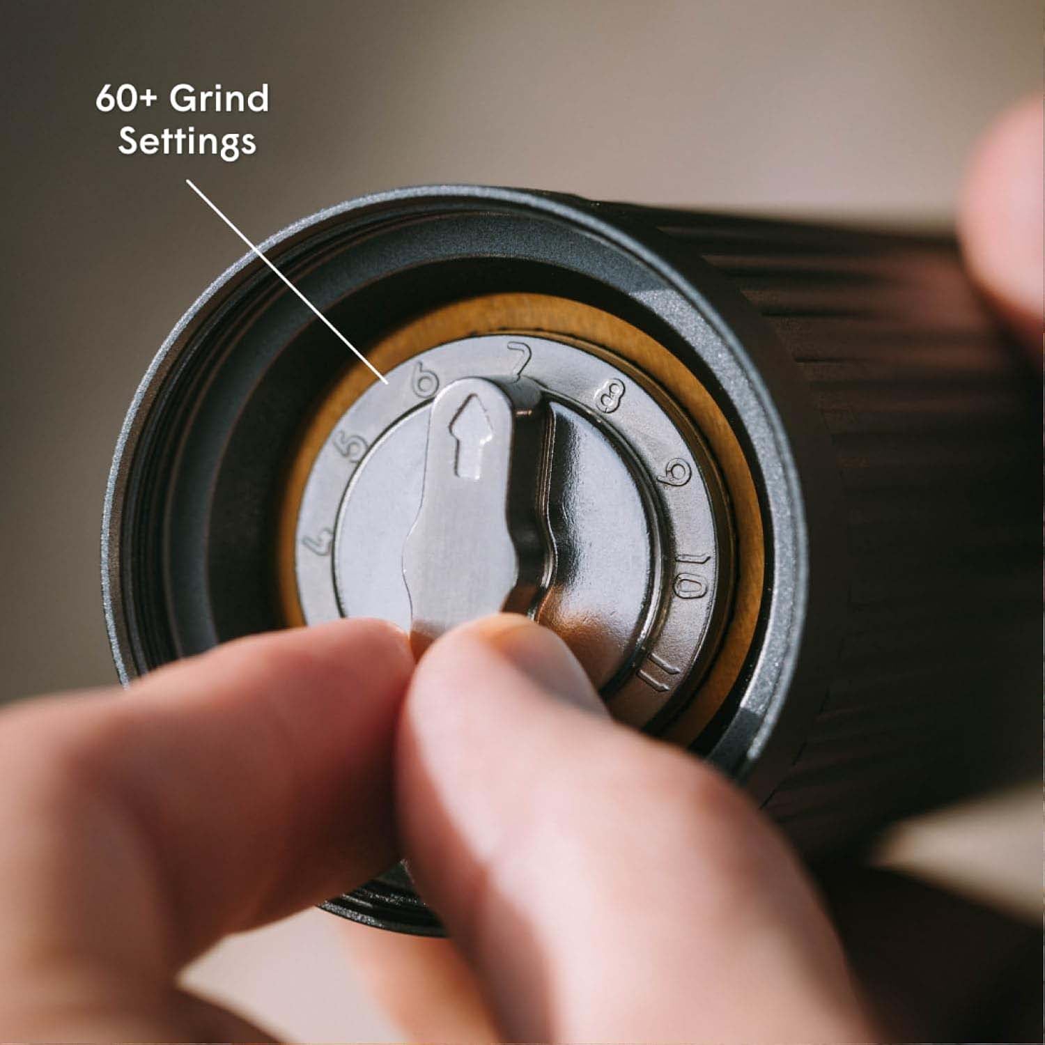 Manual Coffee Grinder – Portable Conical Burr for Fresh Coffee Anytime