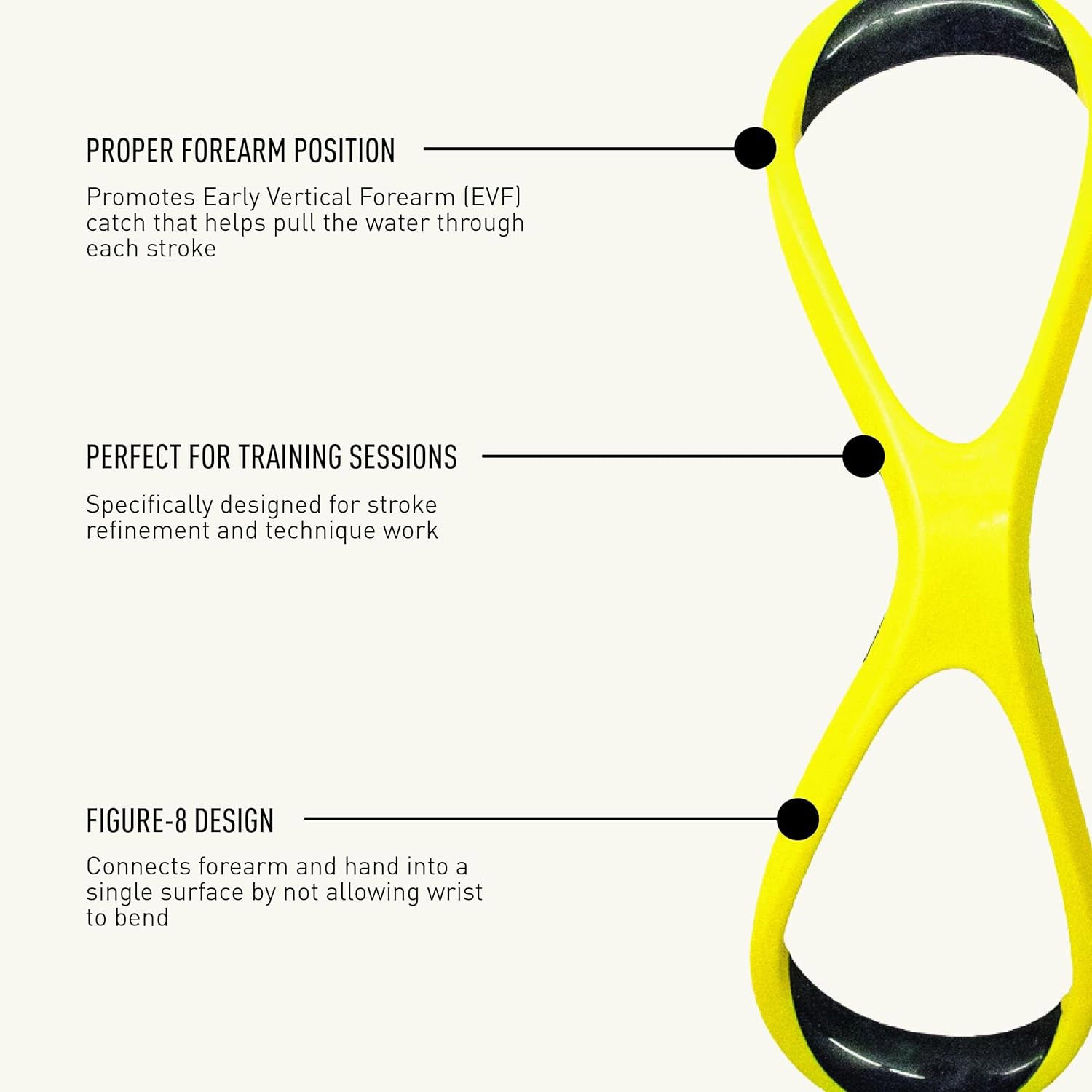 Forearm Fulcrum Swim Trainer – Early Vertical Forearm Technique Aid